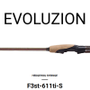 2025 MEGABASS DESTROYER EVOLUZION F3st-611ti-S spinning rod