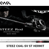 DAIWA STEEZ C64L-SV ST HERMIT grip-joint baitcasting rod