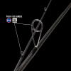 BONE VOYAGE BVS704ML 4-Piece Travel Spinning Rod - Image 6