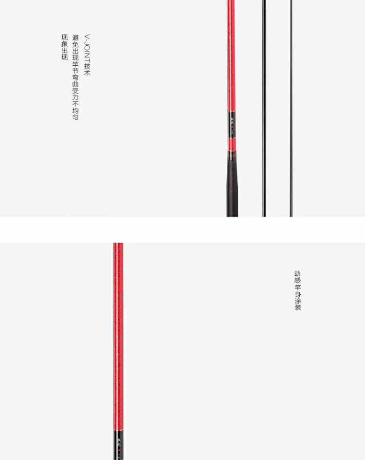 DAIWA Kohga Red Tiger telescopic (红虎)carp fishing rod - immagine 7