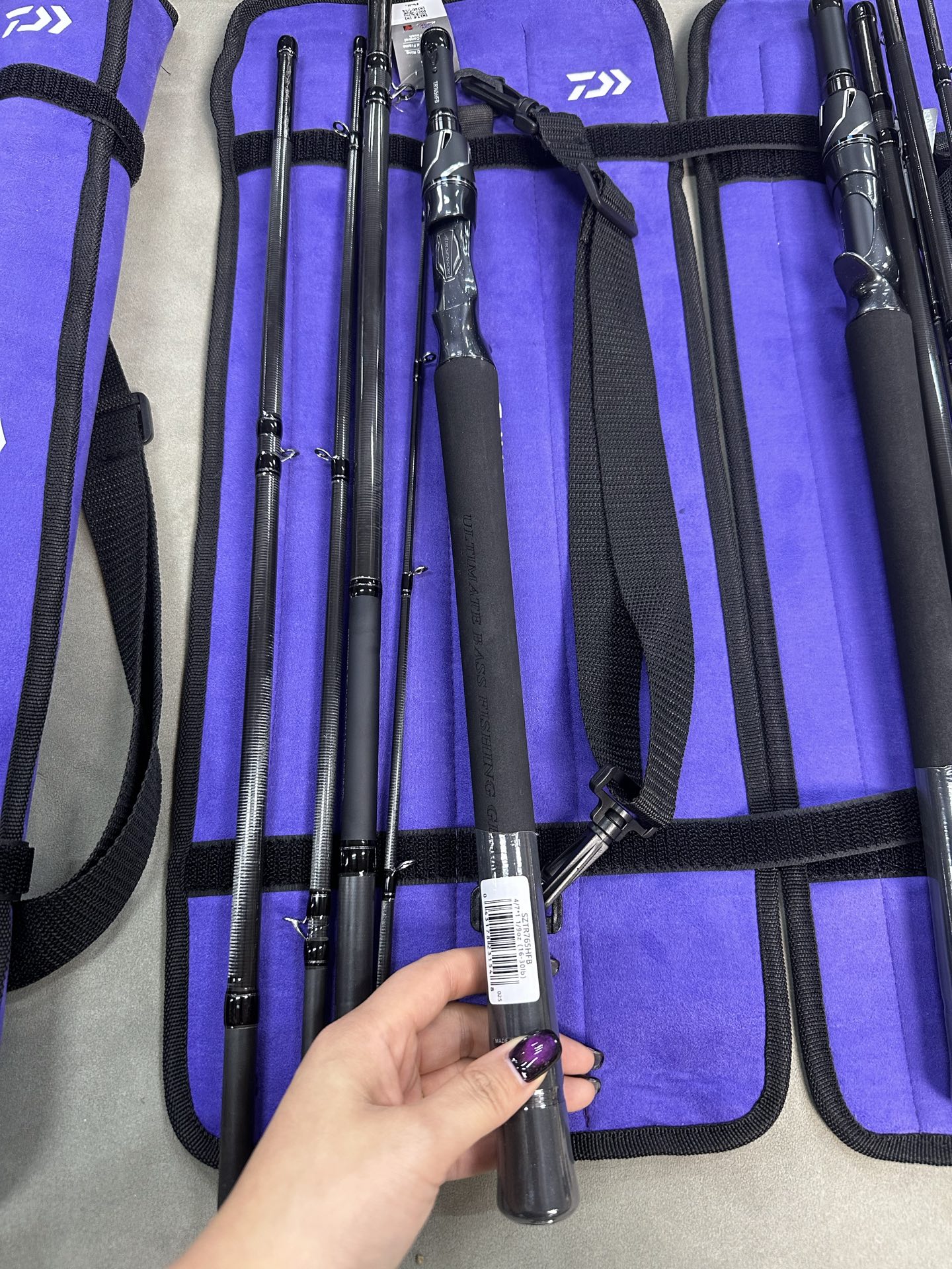 DAIWA Steez Travel SZTR765HFS-BF baitcasting rod - immagine 7