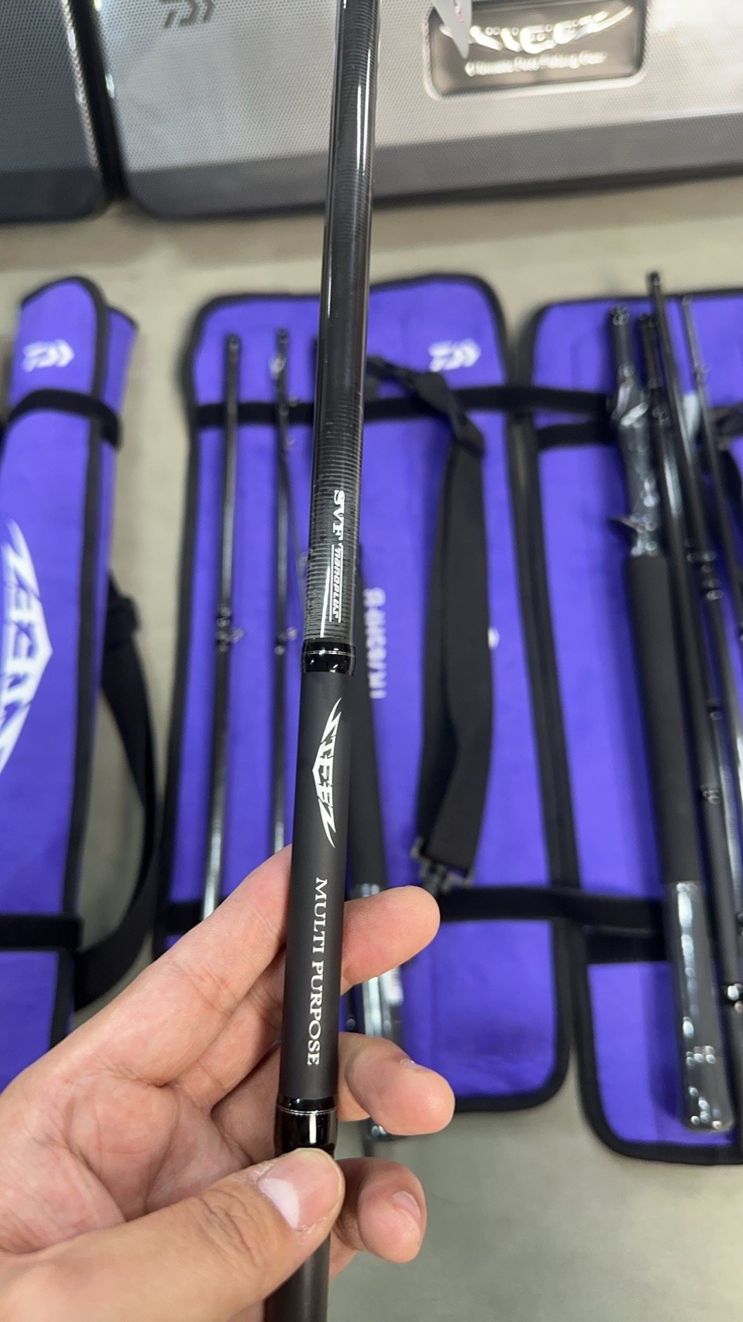 DAIWA Steez Travel SZTR765HFS-BF baitcasting rod - immagine 12