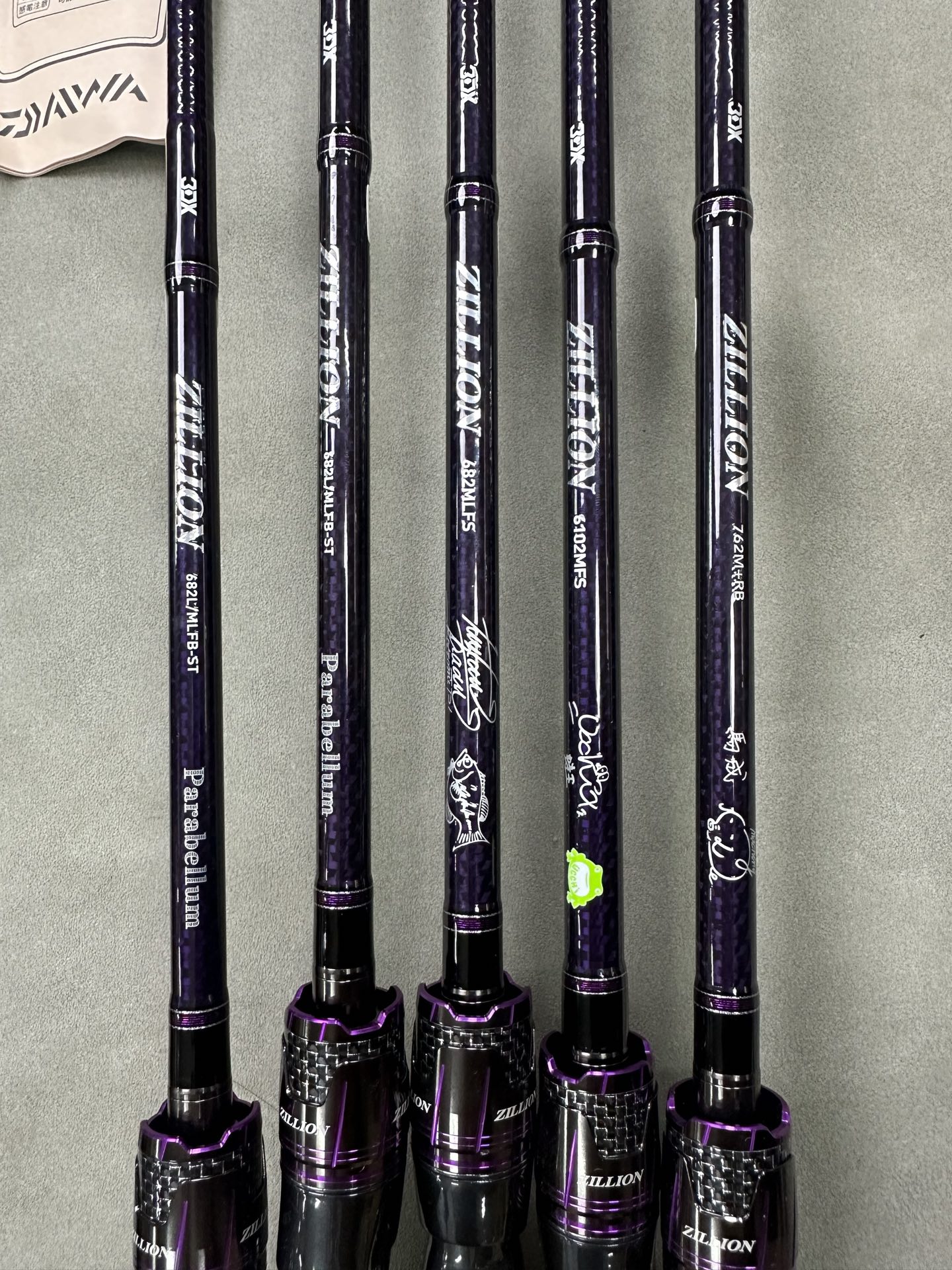 DAIWA ZILLION 682MLFS ( Kawamura signature) spinning rod - immagine 13