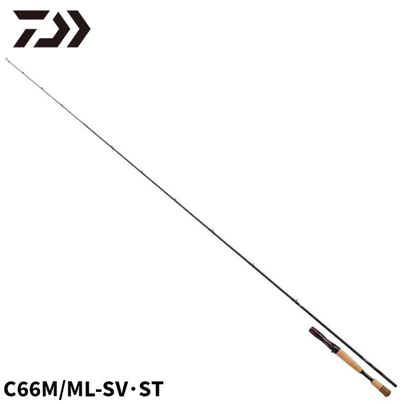 DAIWA Steez SC C66M/ML-SV·ST Werewolf baitcasting rod