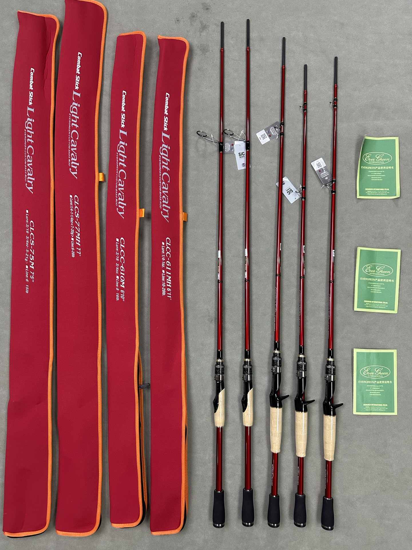 EVERGREEN CLCC-610M Light Cavalry baitcasting rod - immagine 10