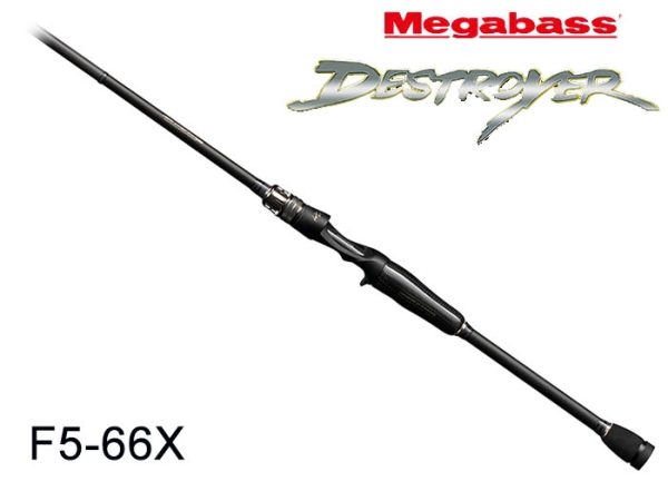 MEGABASS DESTROYER P5 F5-66X baitcasting rod