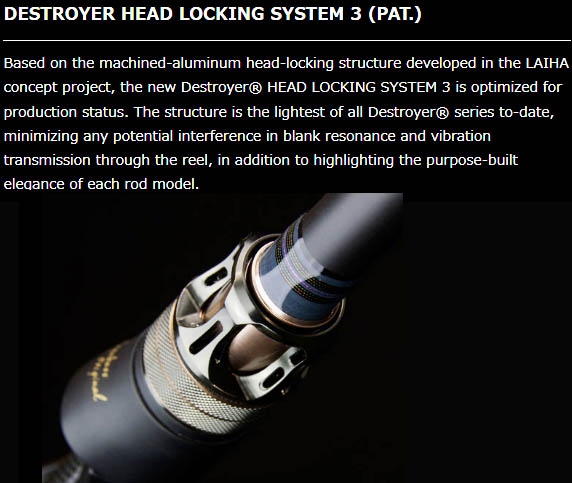 MEGABASS DESTROYER P5 F5-68X BLADE baitcasting rod - ภาพ 5