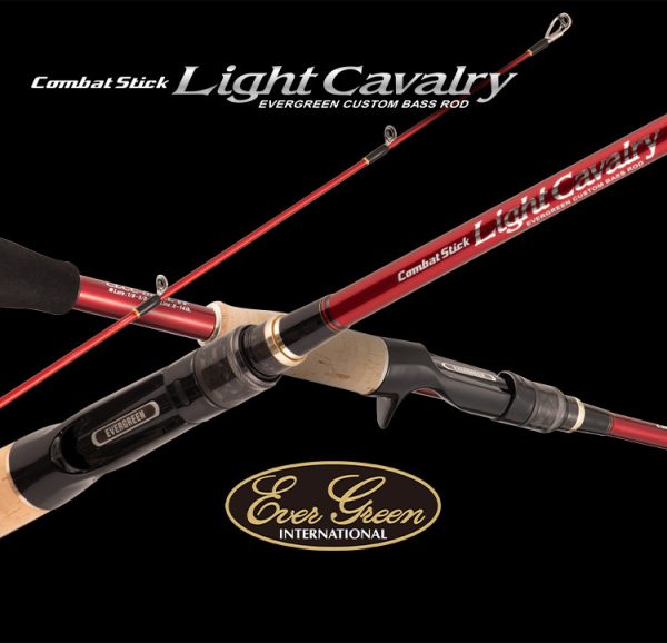 EVERGREEN CLCC-610M Light Cavalry baitcasting rod