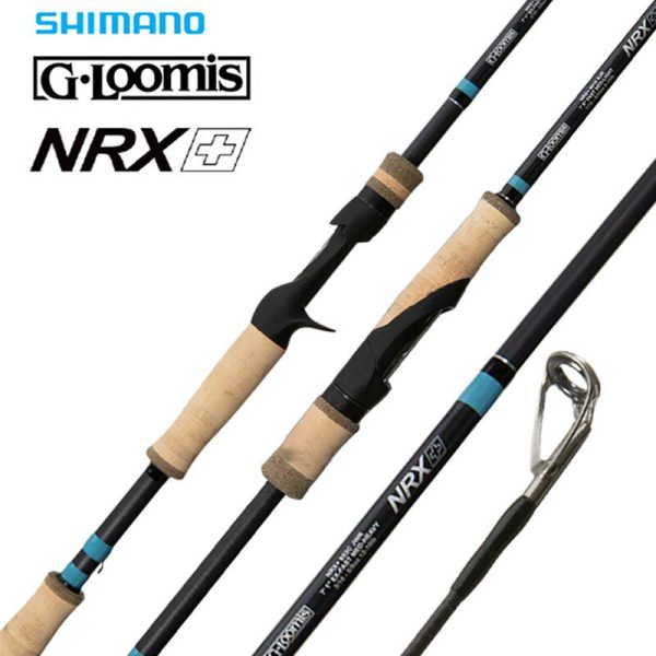 SHIMANO G.LOOMIS NRX+ 802C JWR baitcasting rod