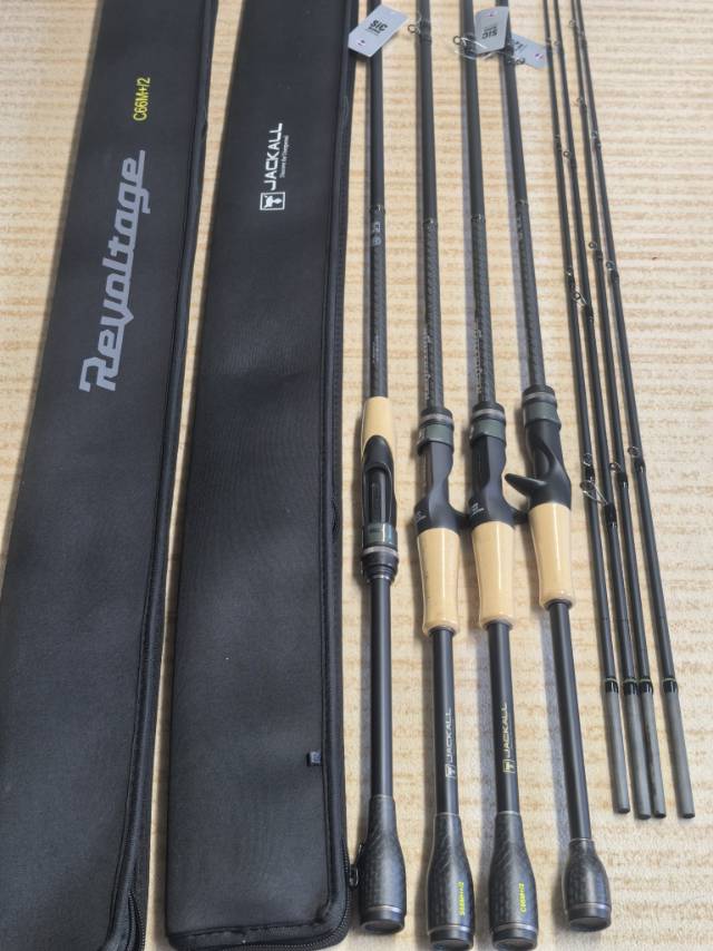 JACKALL Revoltage II C64M+PBF baitcasting rod - immagine 11