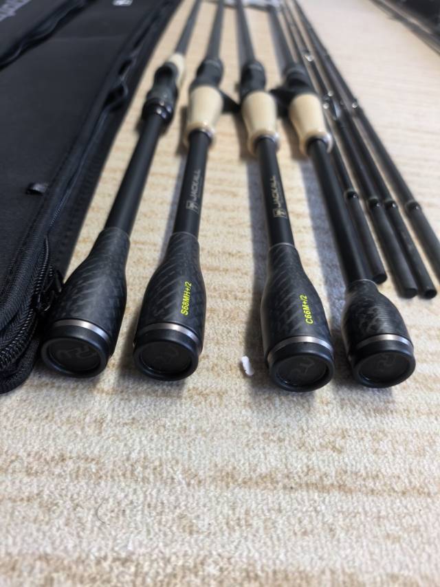 JACKALL Revoltage II C64M+PBF baitcasting rod - immagine 13