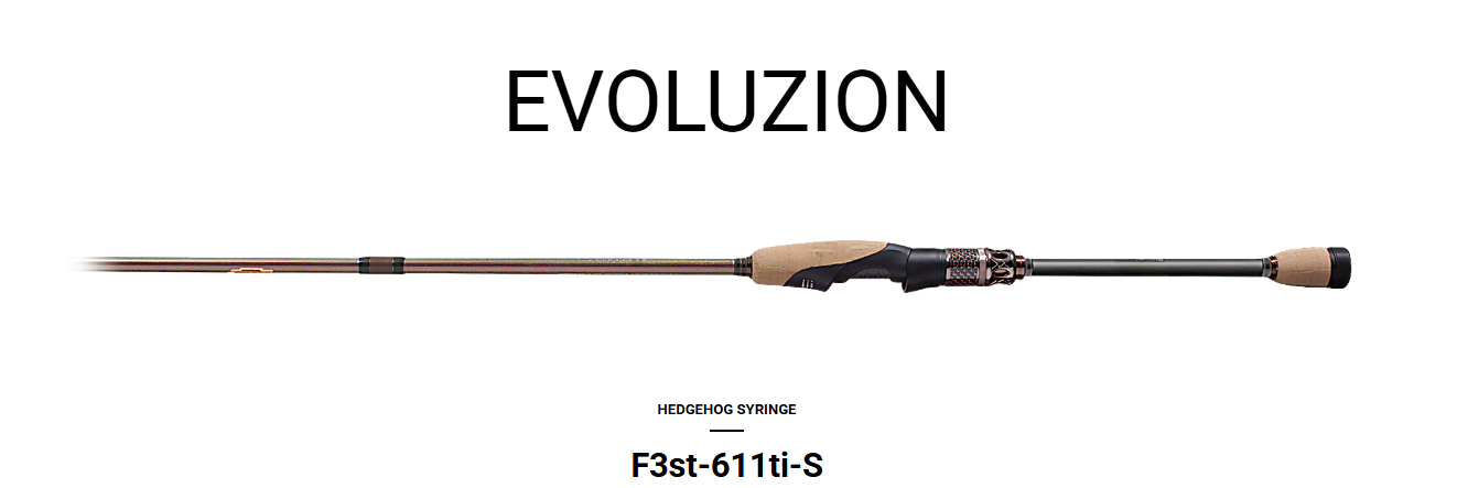 2025 MEGABASS DESTROYER EVOLUZION F3st-611ti-S spinning rod