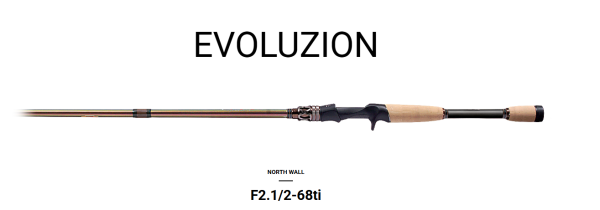 2025 MEGABASS DESTROYER EVOLUZION F2.1/2-68ti baitcasting rod