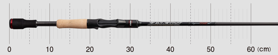 EVERGREEN IRSC-67MHF-ST/SS Strider RS baitcasting rod - Image 4