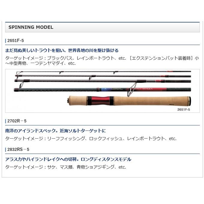 SHIMANO WORLD SHAULA DREAM TOUR EDITION 2651F-5 spinning rod - Image 5