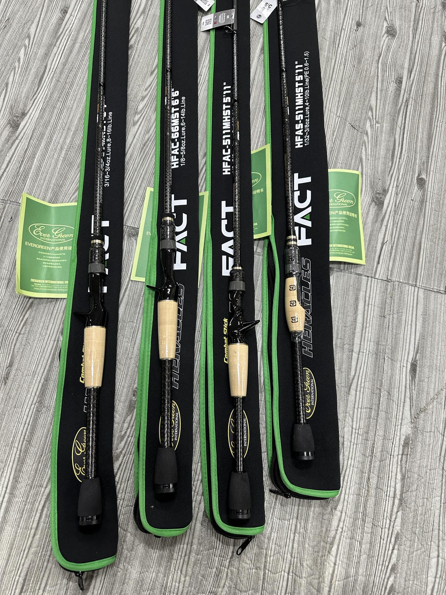 EVERGREEN HERACLES FACT HFAC-67MHST baitcasting rod - immagine 10