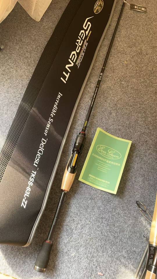 EVERGREEN TKSS-63L-ZZ Incredible Sensor spinning rod - Ảnh 13
