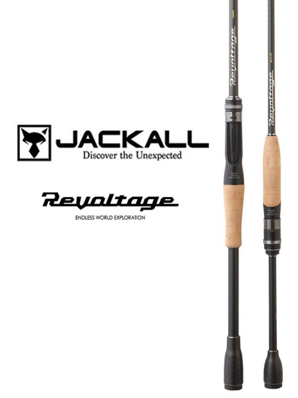 JACKALL Revoltage II C610M/2 baitcasting rod
