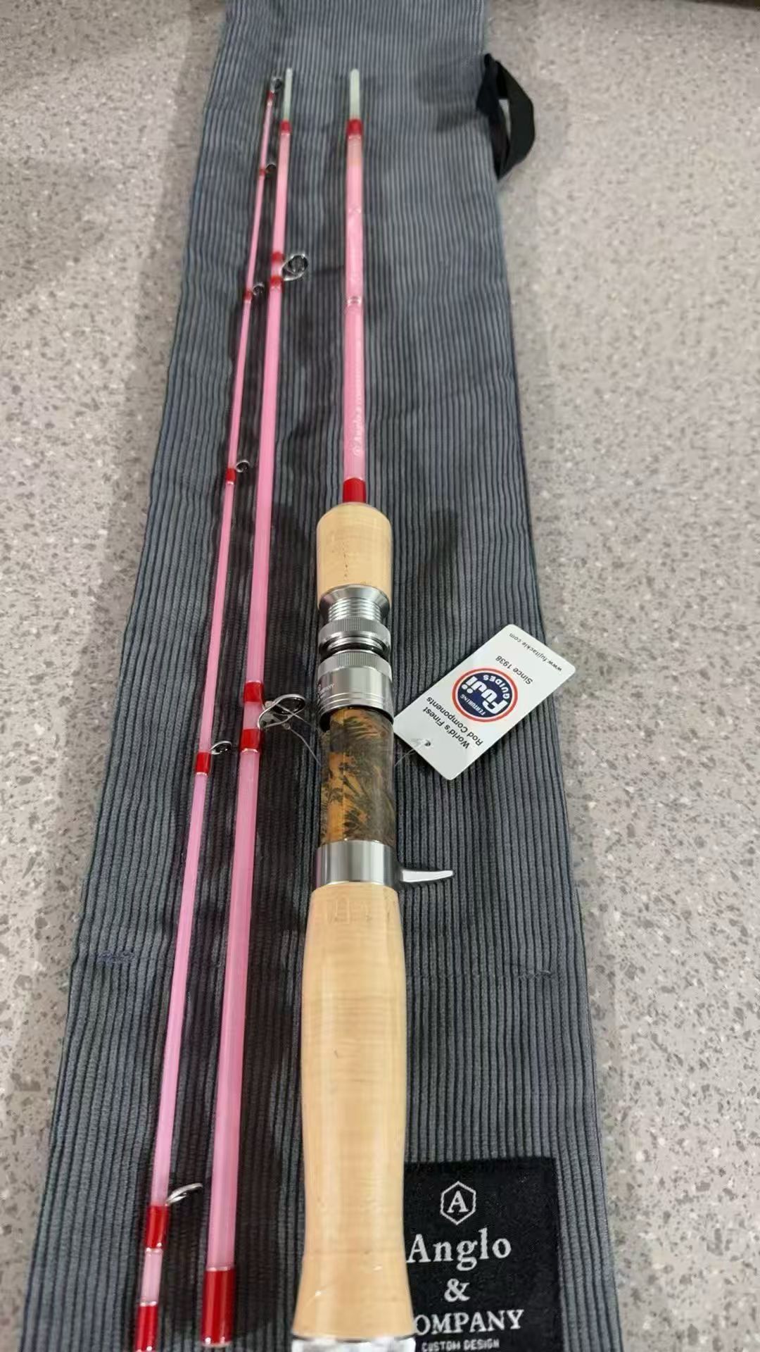 ANGLO Paragon G Series PGB4113 glass baitcasting rod - Vusak-Premium ...