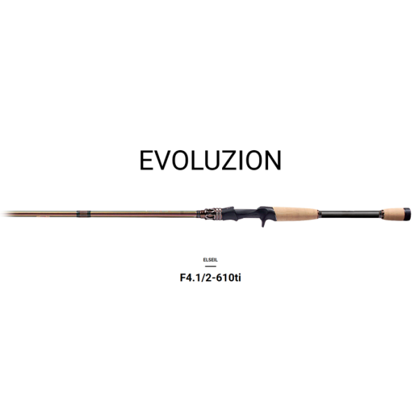 Удочка для бейткастинга MEGABASS Evoluzion F4.1/2-610ti Elseil Competizione