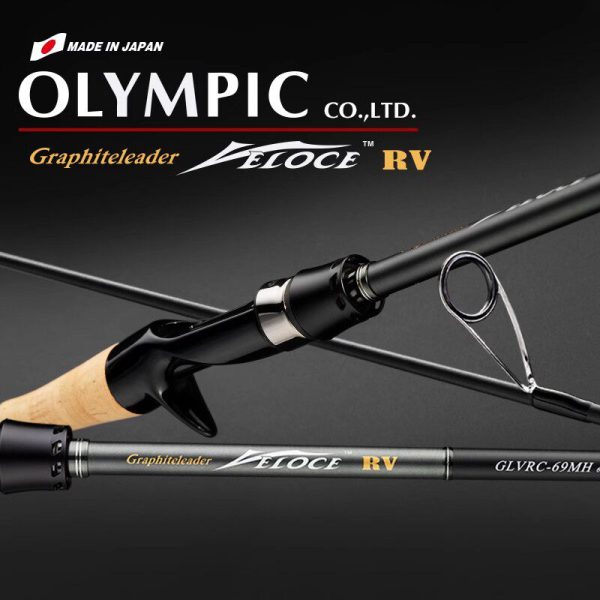 Joran pemintal 2 bahagian OLYMPIC Graphiteleader VELOCE RV GLVRS-692ML